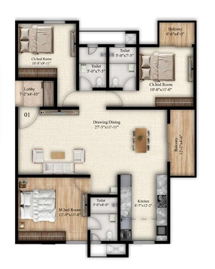 NPS Natures Nest Floorplan